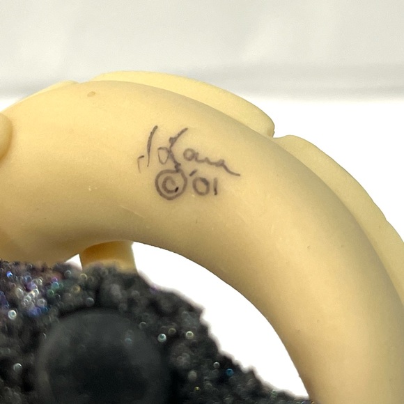 Set of 2 Polymer Clay Dragons, handmade collectible figurines - Picture 4 of 11